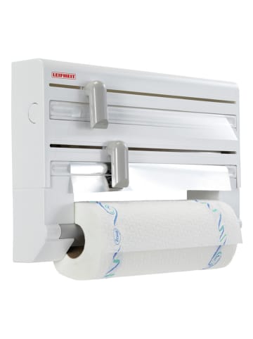 Leifheit Keukenrolhouder "Parat" wit - (B)38,5 x (H)26,5 x (D)7 cm