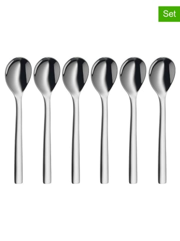 WMF 6er-Set: Edelstahl-Eierlöffel ''Nuova 233'' - (L)12 cm