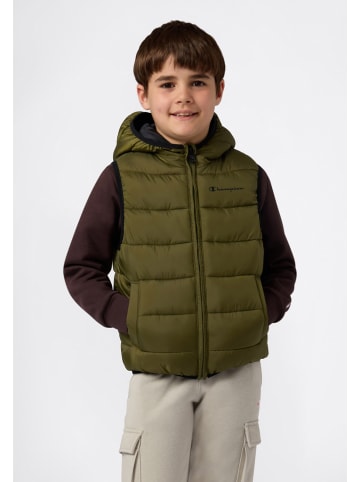 Champion Doorgestikte bodywarmer kaki