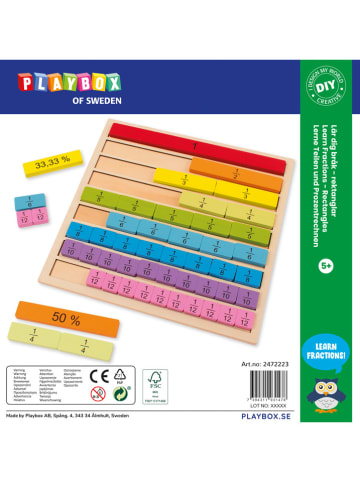 Playbox Klocki edukacyjne w różnych kolorach - 5+