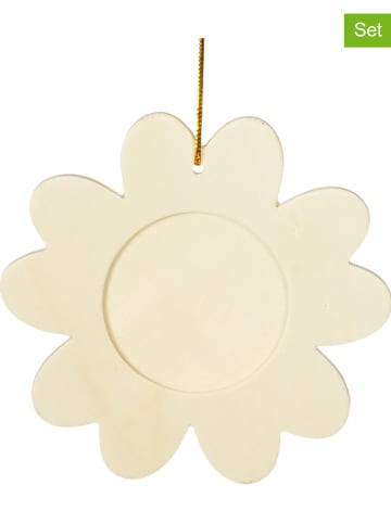 SUNNYSUE 6er-Set: Bilderrahmen "Blume" in Natur