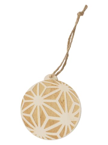 SUNNYSUE Holzanhänger "Weihnachtskugel"
