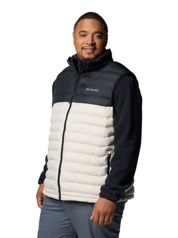 Columbia Doorgestikte bodywarmer "Powder Lite II" donkerblauw/wit