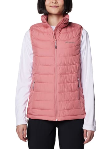 Columbia Kamizelka pikowana "Powder Lite II" w kolorze jasnoróżowym