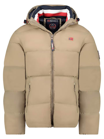 Geographical Norway Doorgestikte jas "Ancelo" beige