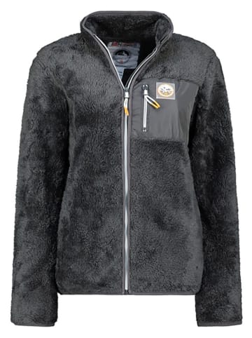Geographical Norway Kurtka polarowa "Precious" w kolorze antracytowym