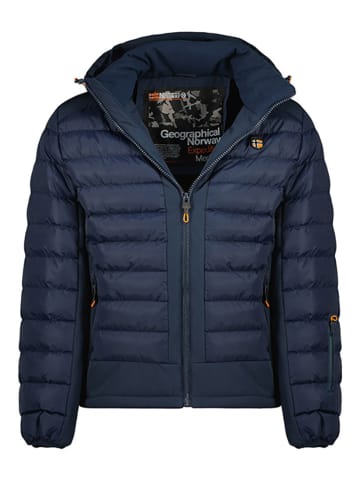 Geographical Norway Kurtka pikowana "Aurelien" w kolorze granatowym