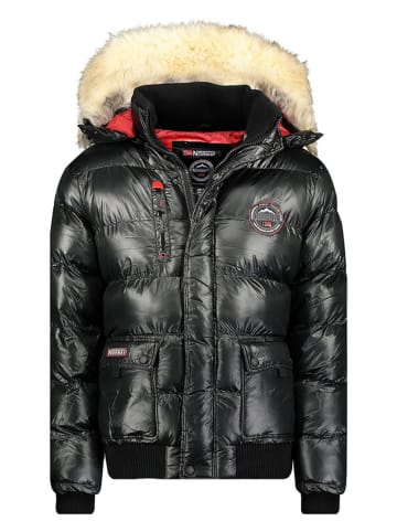 Geographical Norway Steppjacke "Bugs" in Schwarz
