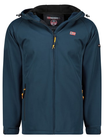 Geographical Norway Softshelljas "Tamigolor" blauw