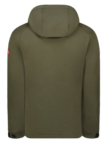 Geographical Norway Kurtka softshellowa "Takito" w kolorze khaki