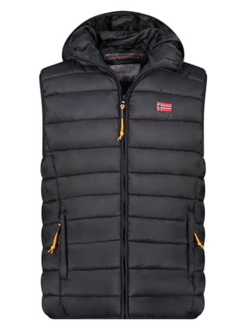 Geographical Norway Doorgestikte bodywarmer "Vamigolor" zwart