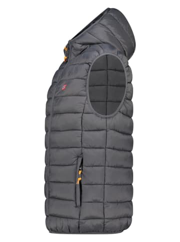 Geographical Norway Kamizelka pikowana "Vamigolor" w kolorze szarym