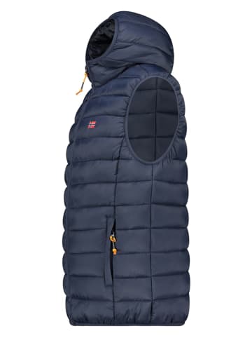 Geographical Norway Doorgestikte bodywarmer "Vamigolor" donkerblauw
