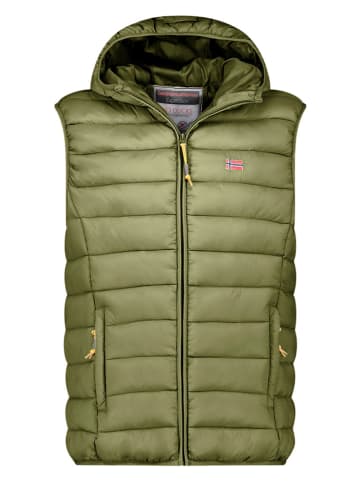 Geographical Norway Steppweste "Vamigolor" in Grün