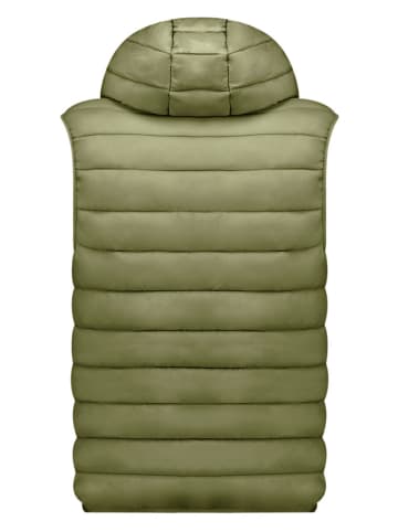 Geographical Norway Doorgestikte bodywarmer "Vamigolor" groen