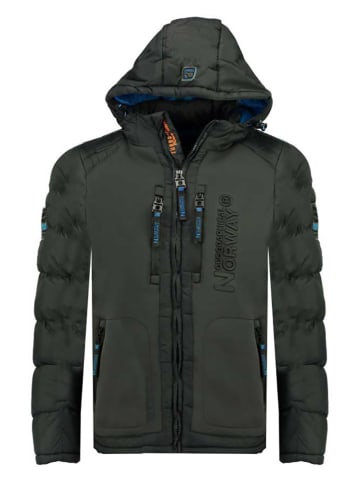 Geographical Norway Steppjacke "Beachwood" in Grün