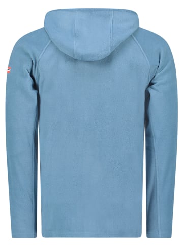 Geographical Norway Kurtka polarowa "Tugood" w kolorze niebieskim