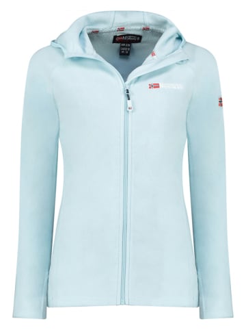 Geographical Norway Fleece vest "Tugood" lichtblauw