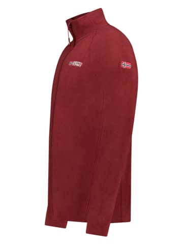 Geographical Norway Kurtka polarowa "Tug" w kolorze czerwonym