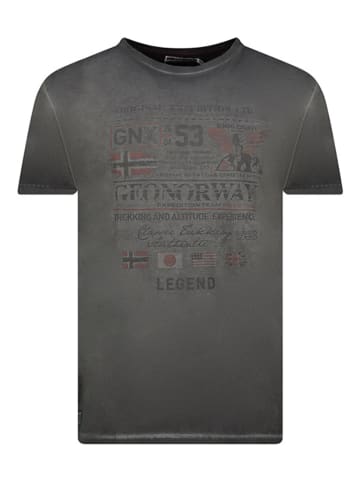 Geographical Norway Shirt "Jorick" antraciet