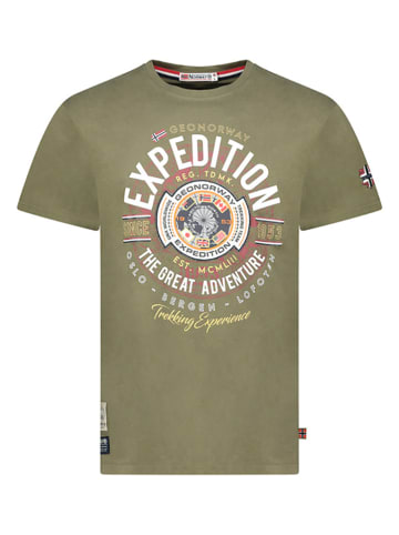 Geographical Norway Shirt "Jaldemar" in Khaki
