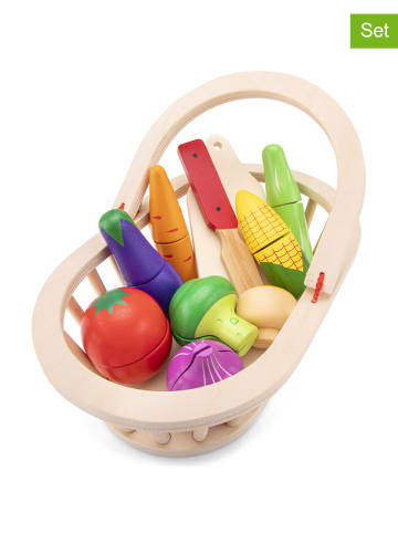 New Classic Toys Gemüsekorb mit Zubehör - ab 2 Jahren