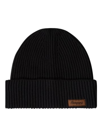 Bergans Czapka beanie w kolorze czarnym