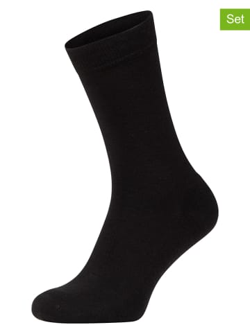 Bergans Skarpety (3 pary) w kolorze czarnym