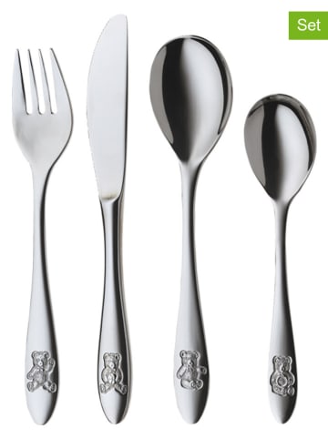 Silit 4tlg. Edelstahl-Kinderbesteck-Set "Pezzy"