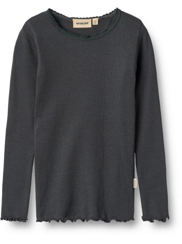 Wheat Longsleeve "Reese" in Dunkelblau