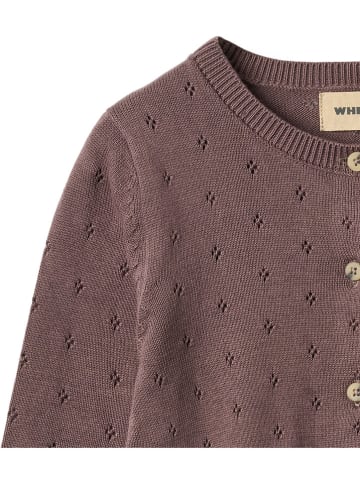 Wheat Cardigan "Maia" in Lila