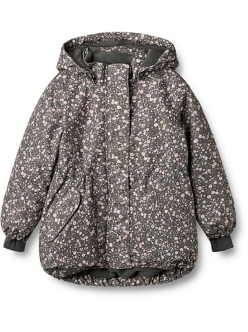 Wheat Kurtka funkcyjna "Tove" w kolorze antracytowym