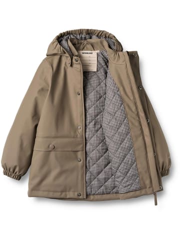 Wheat Thermo-Regenjacke "Aju" in Khaki
