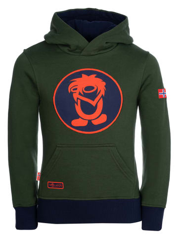 Trollkids Hoodie "Troll" kaki
