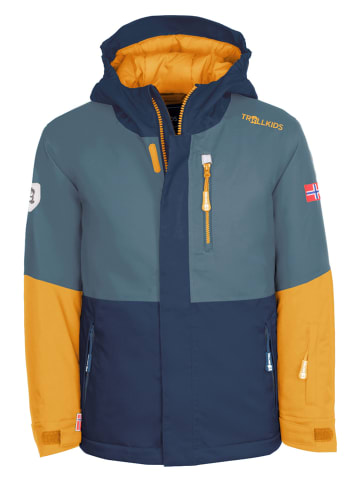 Trollkids Kurtka narciarska "Hallingdal" w kolorze granatowym