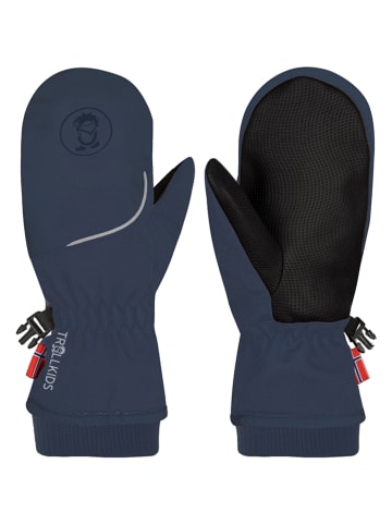 Trollkids Softshellwanten "Trolltunga" donkerblauw