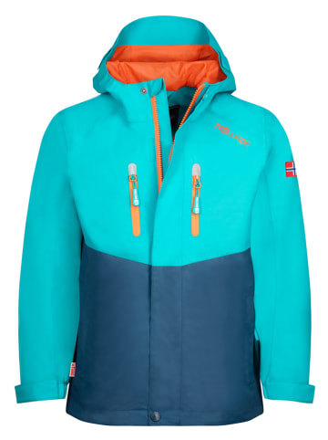 Trollkids Funktionsjacke "Nusfjord" in Blau/ Dunkelblau