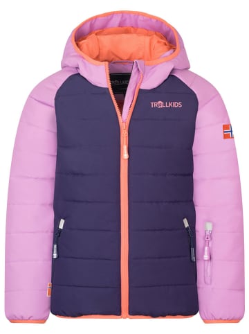 Trollkids Kurtka narciarska "Hafjell" w kolorze fioletowym