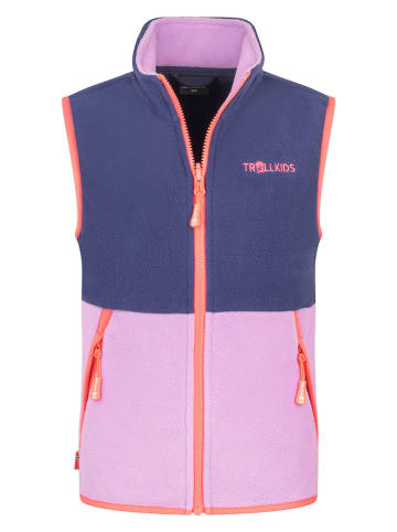 Trollkids Fleece bodywarmer "Kjerag" paars