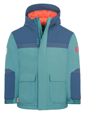 Trollkids Winterjacke "Finnmark XT" in Türkis/ Blau