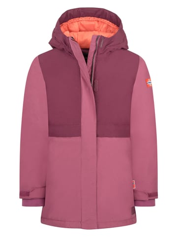Trollkids Płaszcz zimowy "Hovden" w kolorze bordowym