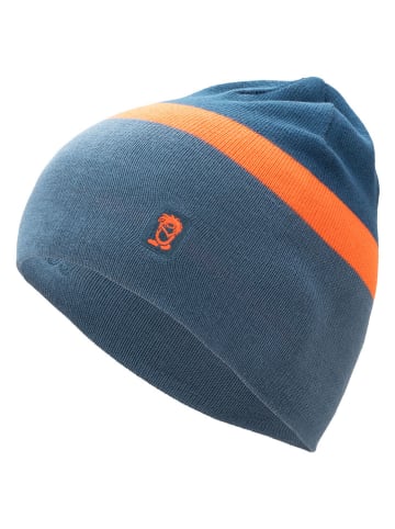 Trollkids Czapka beanie "Nordland" w kolorze niebieskim