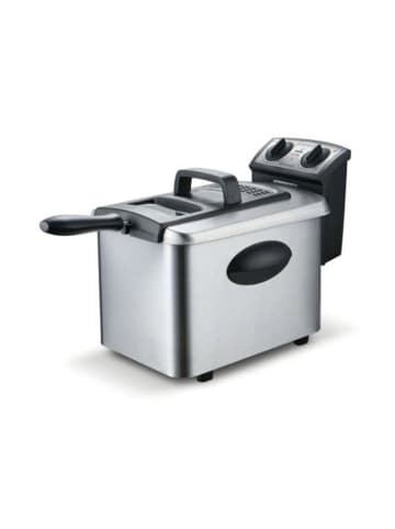 Schneider Kleingeräte Edelstahl-Fritteuse - 4 l