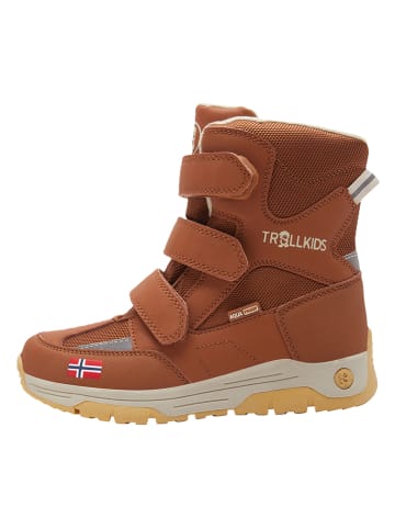 Trollkids Winterboots "Lofoten XT" in Braun
