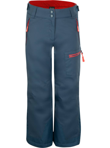Trollkids Spodnie narciarskie "Hallingdal" w kolorze granatowym