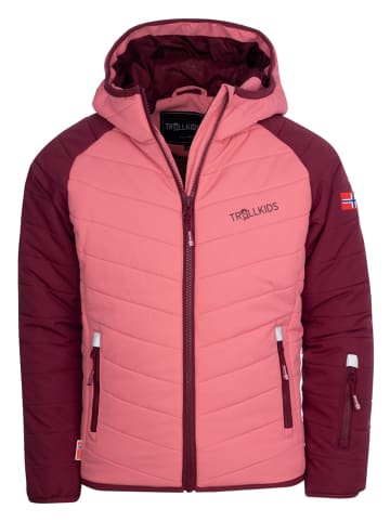 Trollkids Ski-/ Snowboardjacke "Myrkdalen" in Rosa