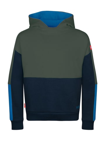 Trollkids Hoodie "Rondane" in Blau