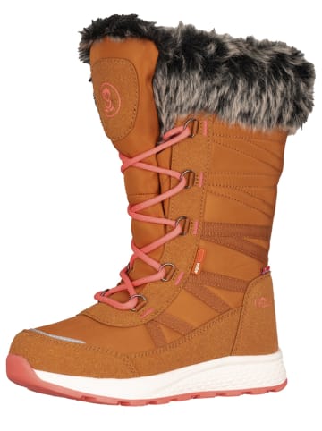 Trollkids Winterboots "Hemsedal" in Hellbraun