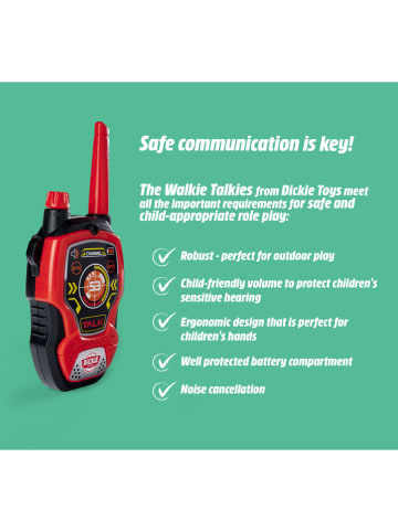 Dickie Walkie-Talkie in Rot - ab 4 Jahren