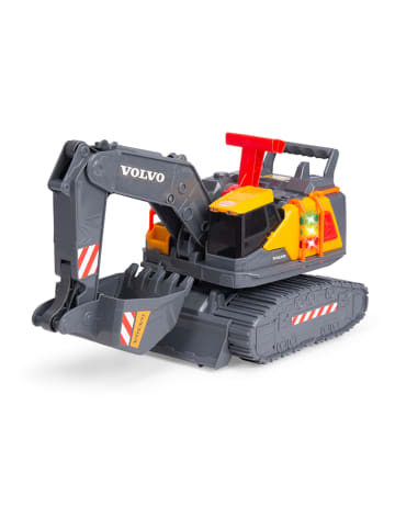 Dickie Speelgoedauto "Volvo Power Excavator'' grijs/geel - vanaf 3 jaar